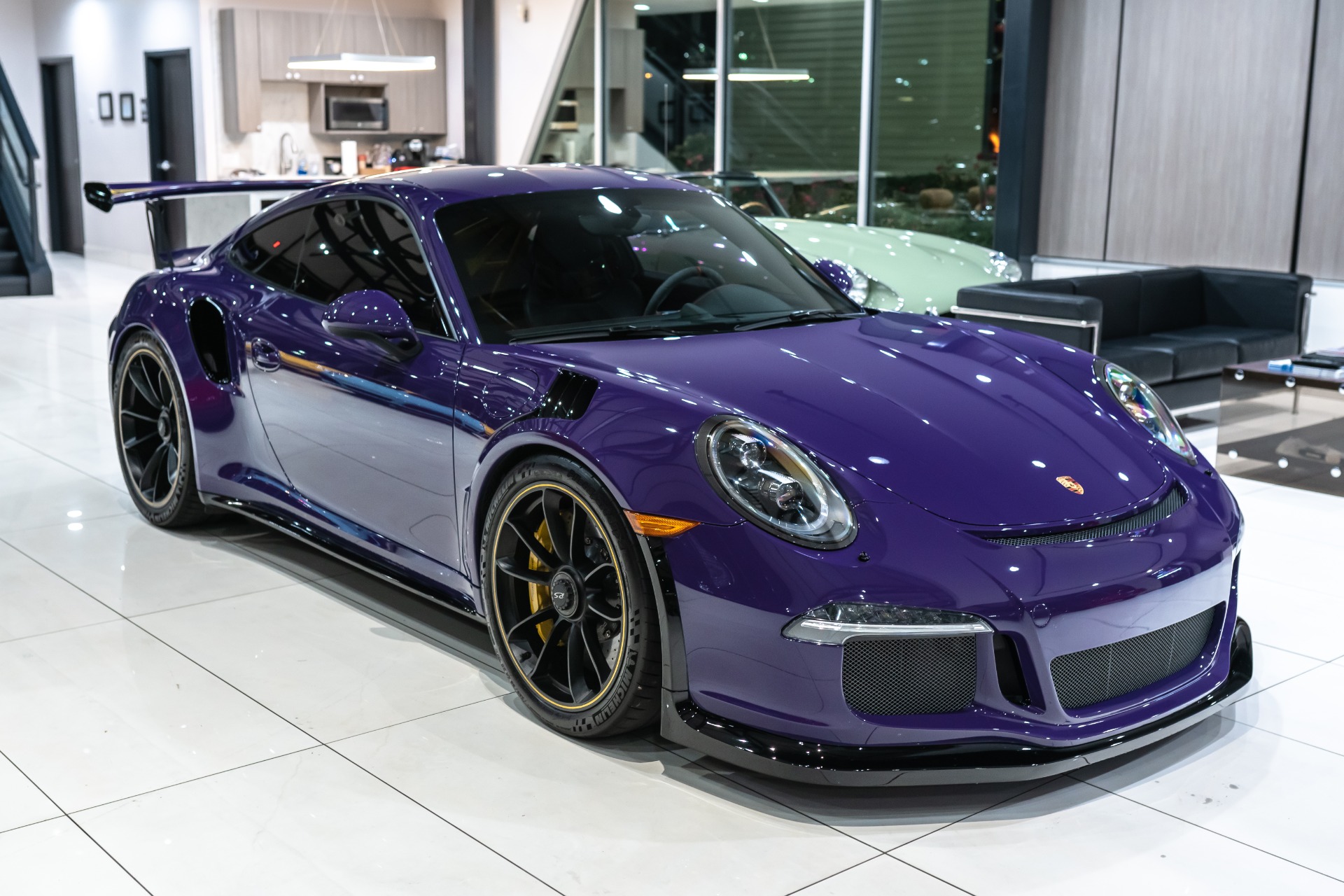 Used Porsche Gt Rs Coupe Ultraviolet Low Miles Pccb Shark