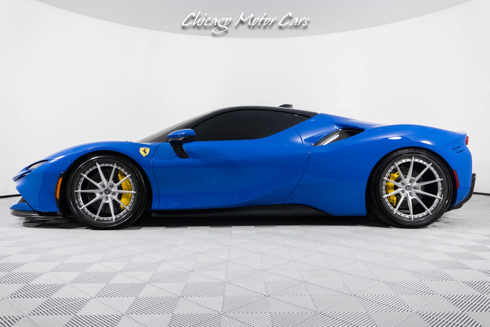 Used Ferrari Sf Stradale Azzurro Dino Finish Novitec Lowering