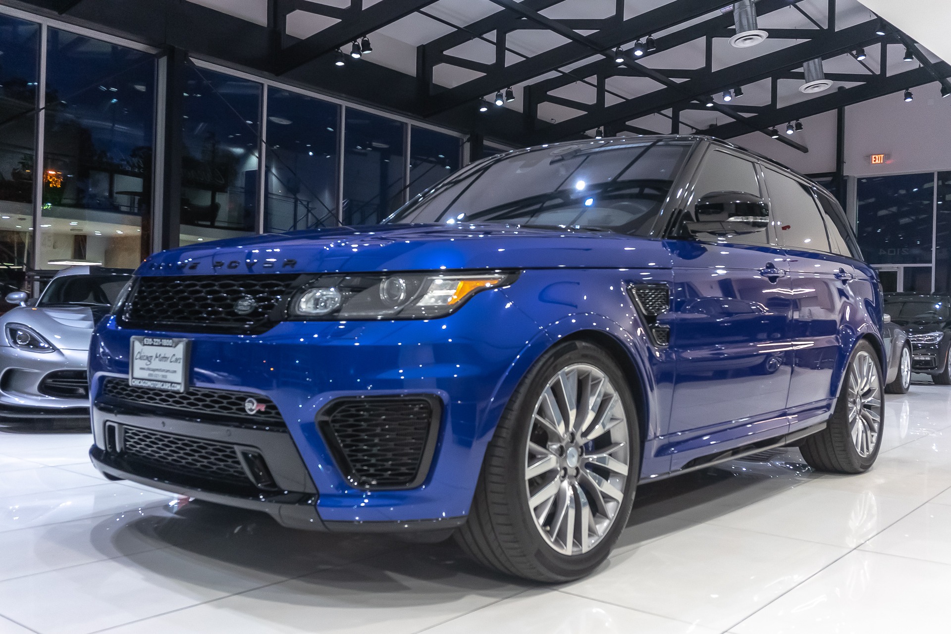 Used 2016 Land Rover Range Rover Sport SVR Supercharged SUV MERIDIAN