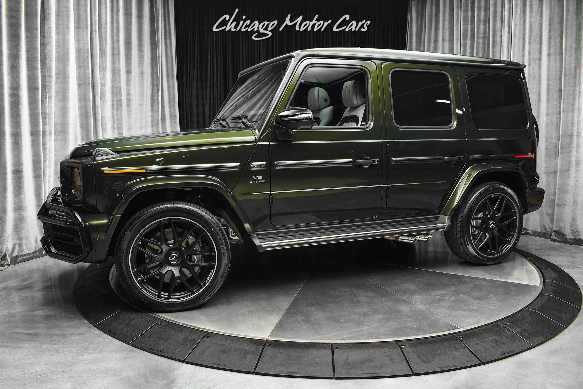 Used 2021 Mercedes Benz G63 AMG G Manufaktur Olive Metallic Interior