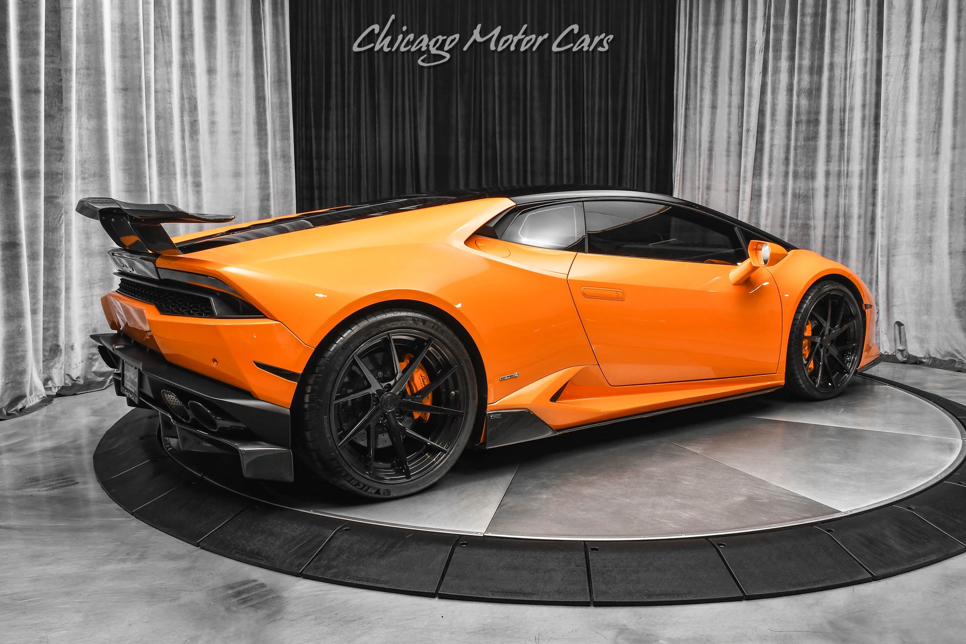 Used 2015 Lamborghini Huracan LP610-4 Coupe Arancio Borealis! Front ...