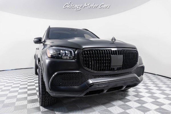 Used 2021 Mercedes-Benz GLS Maybach 600 4MATIC Matte Black Wrap ...