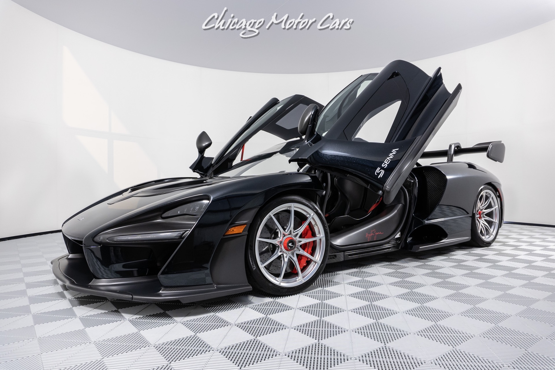 Used 2019 Mclaren Senna Coupe Only 553 Miles Mso Diamond Black Tons Of Carbon 35 Of 500 Made