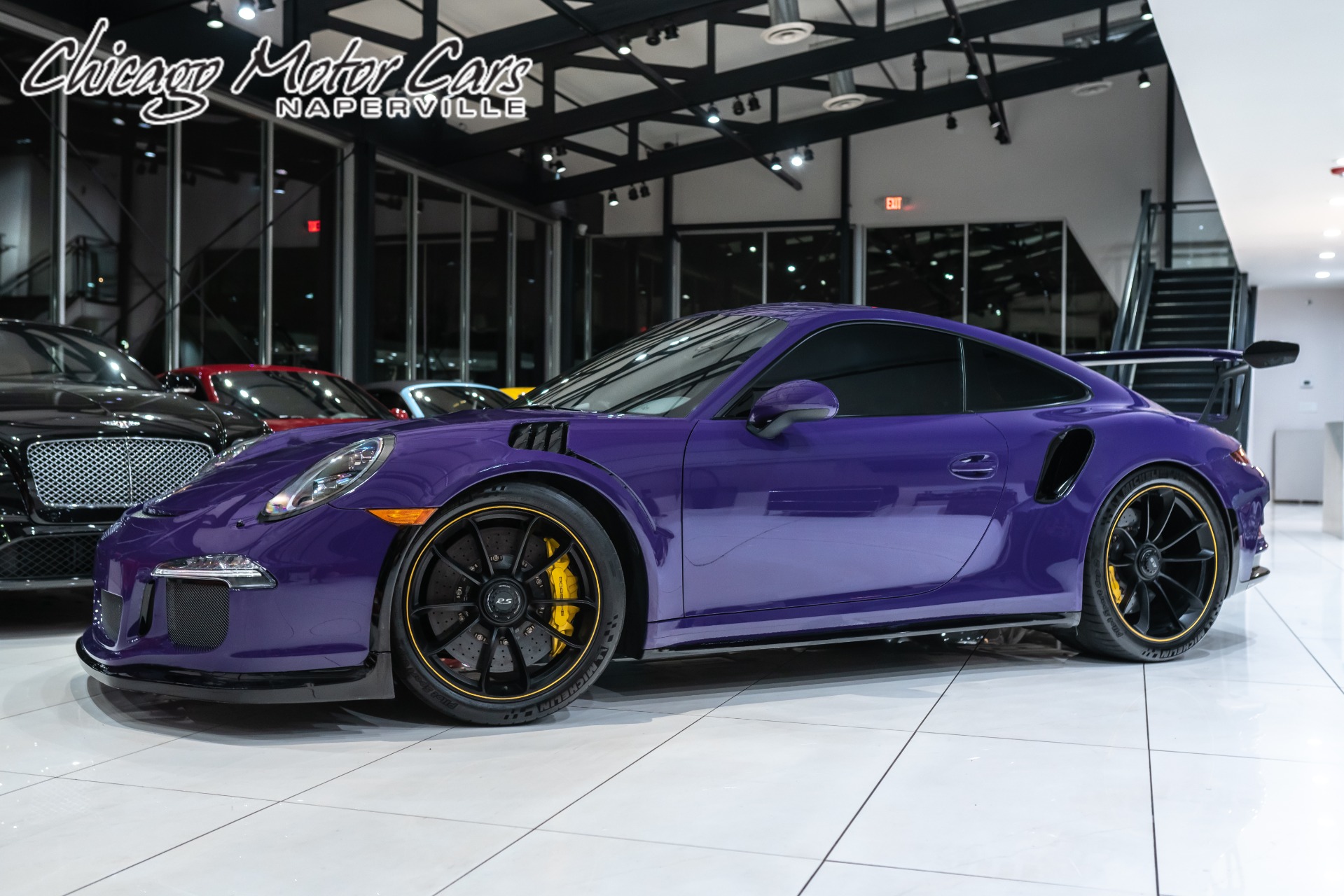 Used 2016 Porsche 911 GT3 RS Coupe Ultraviolet! LOW Miles! PCCB! Shark ...