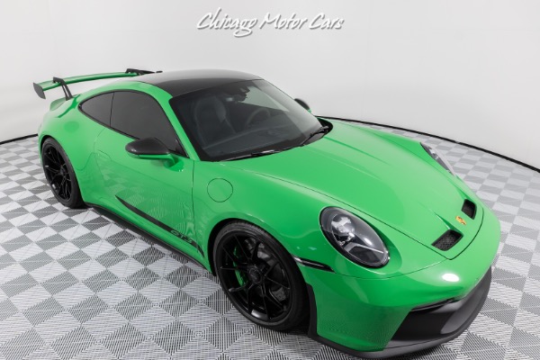 Used-2022-Porsche-911-GT3-PYTHON-GREEN-CARBON-FIBER-ROOF-NEW-GENERATION-992-LOADED