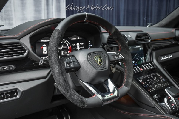 Used-2022-Lamborghini-Urus-ONLY-338-Miles-Factory-Matte-Black-B-O-3D-Sound-Taigete-Wheels-LOADED