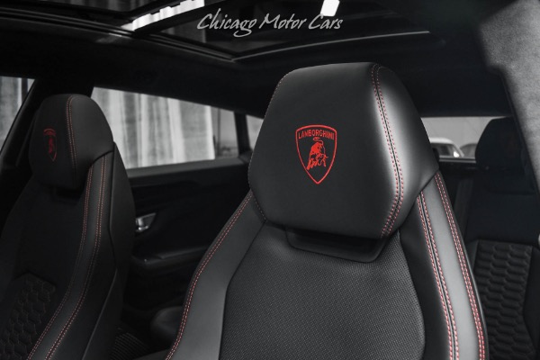 Used-2022-Lamborghini-Urus-ONLY-338-Miles-Factory-Matte-Black-B-O-3D-Sound-Taigete-Wheels-LOADED