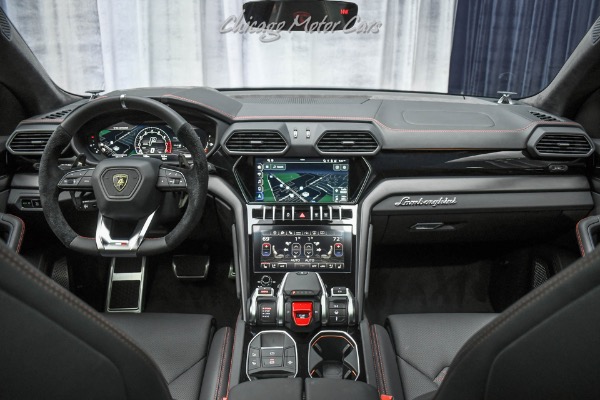 Used-2022-Lamborghini-Urus-ONLY-338-Miles-Factory-Matte-Black-B-O-3D-Sound-Taigete-Wheels-LOADED