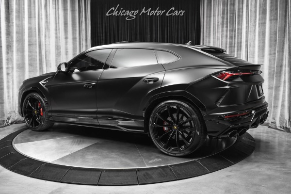 Used-2022-Lamborghini-Urus-ONLY-338-Miles-Factory-Matte-Black-B-O-3D-Sound-Taigete-Wheels-LOADED