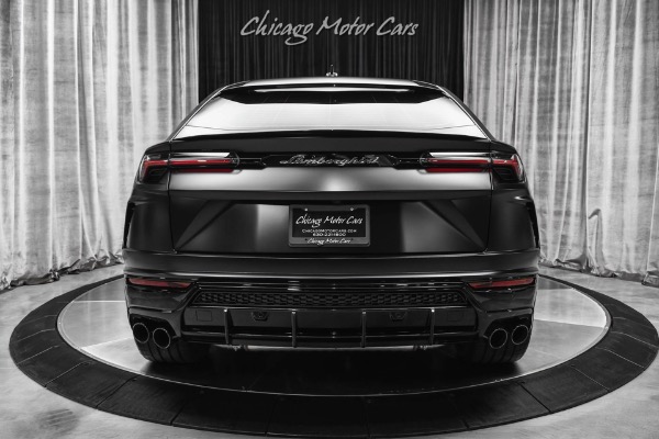 Used-2022-Lamborghini-Urus-ONLY-338-Miles-Factory-Matte-Black-B-O-3D-Sound-Taigete-Wheels-LOADED