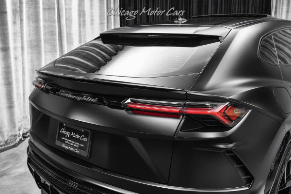 Used-2022-Lamborghini-Urus-ONLY-338-Miles-Factory-Matte-Black-B-O-3D-Sound-Taigete-Wheels-LOADED