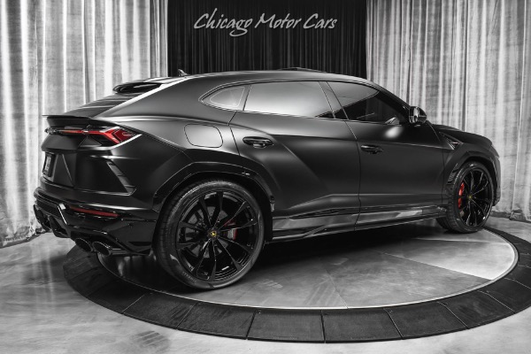 Used-2022-Lamborghini-Urus-ONLY-338-Miles-Factory-Matte-Black-B-O-3D-Sound-Taigete-Wheels-LOADED