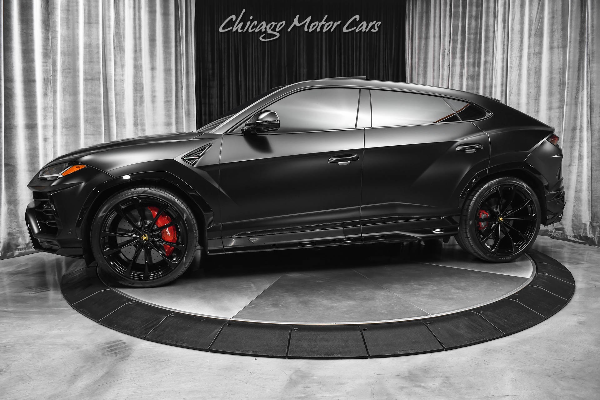 Used 2022 Lamborghini Urus ONLY 338 Miles! Factory Matte Black! B&O 3D  Sound! Taigete Wheels! LOADED! For Sale (Special Pricing) | Chicago Motor  Cars Stock #19803