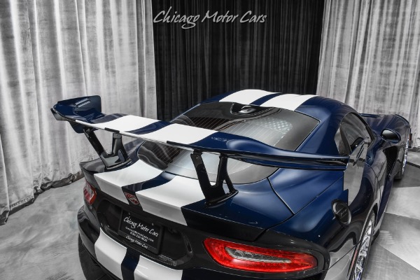 Used 2016 Dodge Viper Acr Extreme Calvo Cm1800 Ppg Sequential Trans For Sale Special Pricing