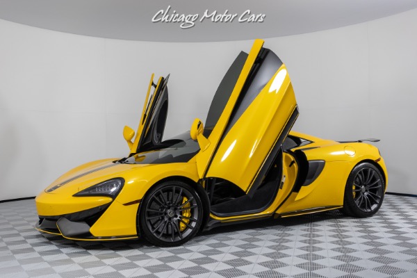 Used-2017-McLaren-570S-COUPE-STUNNING-VOLCANO-YELLOW-LUXURY-PACK-CARBON-FIBER-INTERIOR-ONLY-12K-MILES