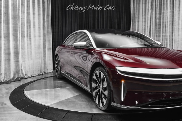 Used-2022-Lucid-Air-Grand-Touring-EV-Sedan-Zenith-Red-DreamDrive-Pro-819-Horsepower