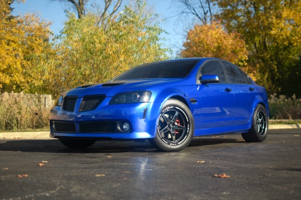 Used-2008-Pontiac-G8-GT-Sedan-Blue-Metallic-475-RWHP-KOZA-Performance-Cam-Kit-DOD-Kit