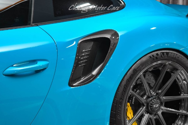 Used-2019-Porsche-911-GT3-RS-Weissach-Coupe-Miami-Blue-Front-Lift-PCCBs-Tons-of-Carbon