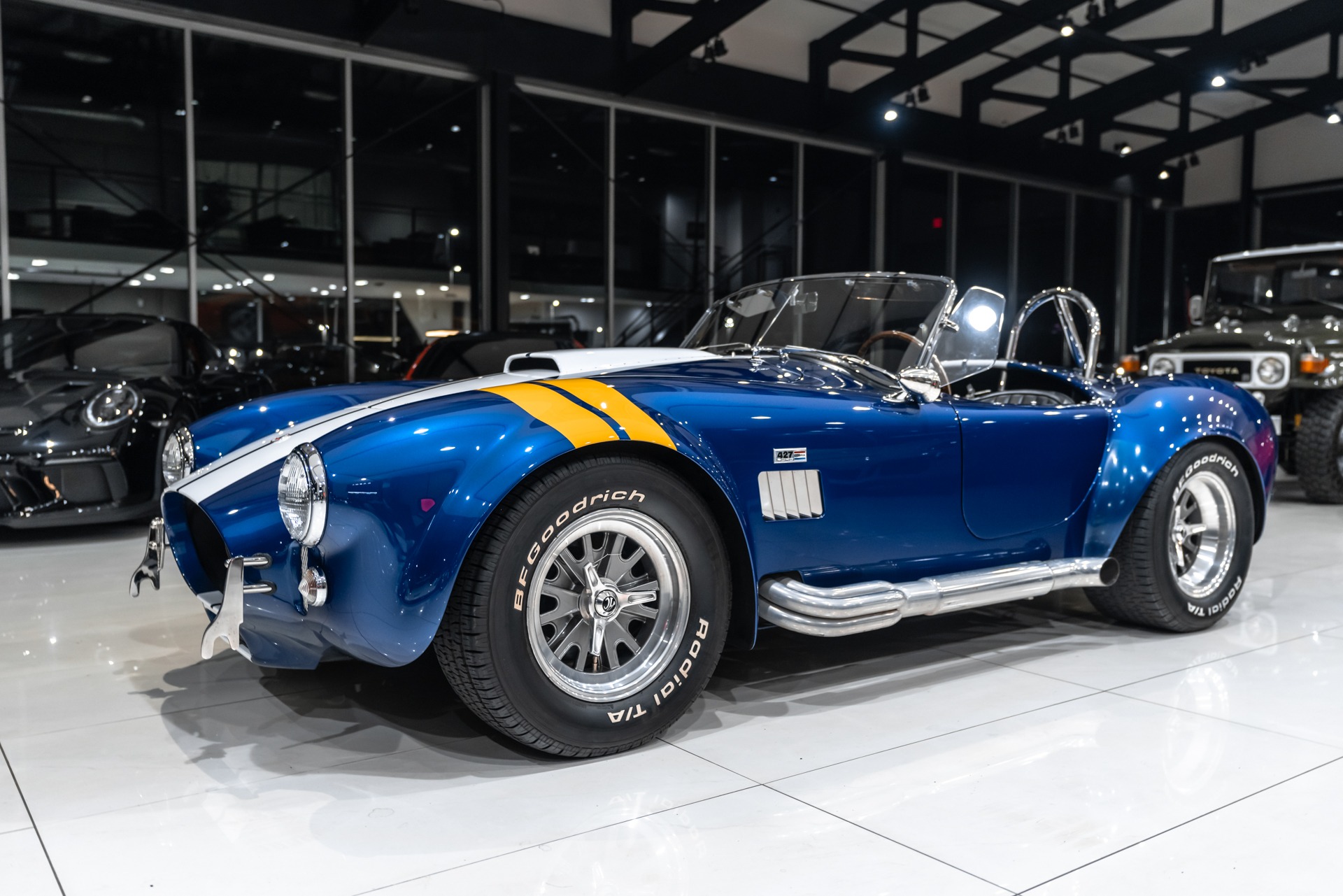 Used-1965-Superformance-Cobra-427-MKIII-Shelby-Tribute-460ci-Big-Block-Soft-Top-Windows