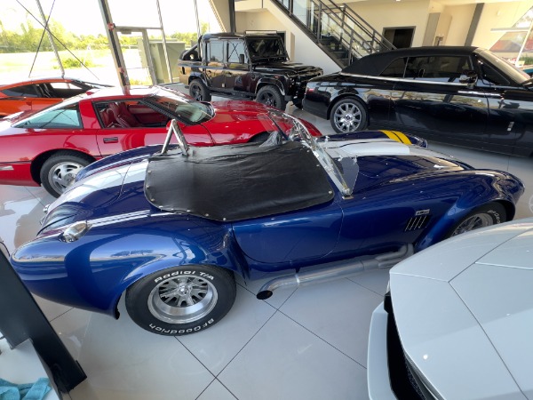 Used-1965-Superformance-Cobra-427-MKIII-Shelby-Tribute-460ci-Big-Block-Soft-Top-Windows