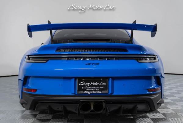 Used-2022-Porsche-911-GT3-Shark-Blue-Exterior-Carbon-Fiber-Roof-Only-3K-Miles-Loaded