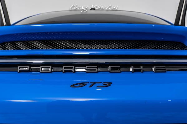 Used-2022-Porsche-911-GT3-Shark-Blue-Exterior-Carbon-Fiber-Roof-Only-3K-Miles-Loaded