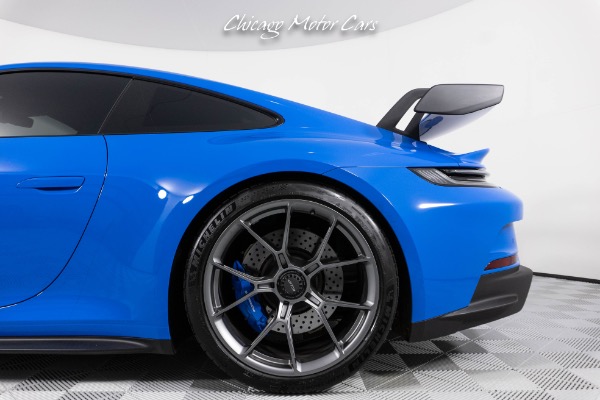 Used-2022-Porsche-911-GT3-Shark-Blue-Exterior-Carbon-Fiber-Roof-Only-3K-Miles-Loaded