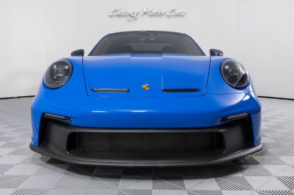 Used-2022-Porsche-911-GT3-Shark-Blue-Exterior-Carbon-Fiber-Roof-Only-3K-Miles-Loaded