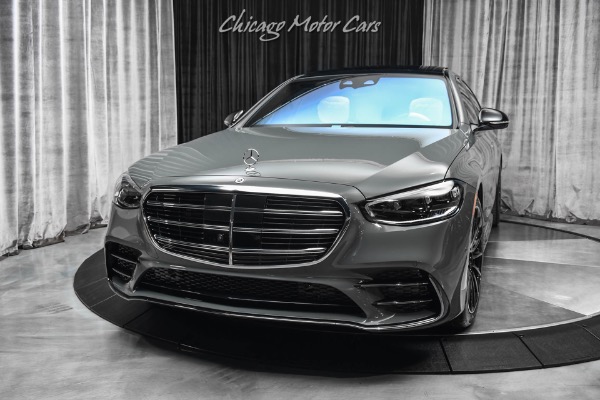 Used-2023-Mercedes-Benz-S580-4Matic-Sedan-AMG-Line-DELIVERY-MILES-Exclusive-Interior-Night-Pkg-BEST-SPEC