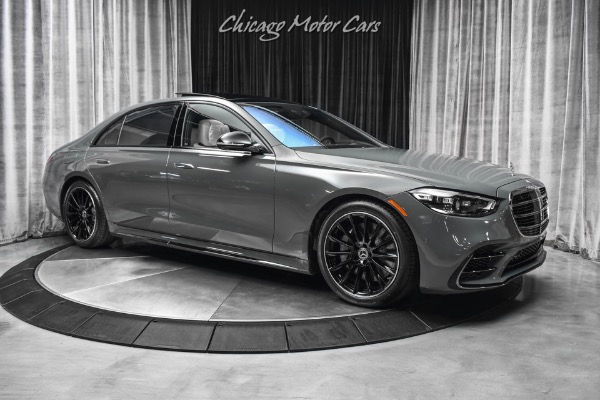 Used-2023-Mercedes-Benz-S580-4Matic-Sedan-AMG-Line-DELIVERY-MILES-Exclusive-Interior-Night-Pkg-BEST-SPEC