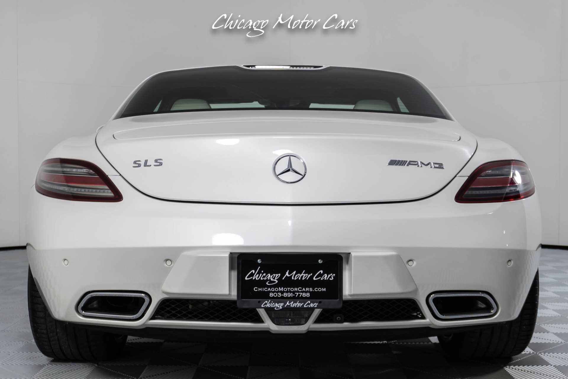 Used-2012-Mercedes-Benz-SLS-AMG-Designo-Mystic-White-Gullwing-Doors-Only-5k-Miles