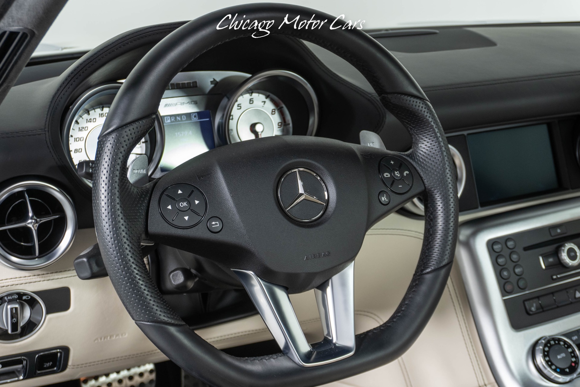 Used-2012-Mercedes-Benz-SLS-AMG-Designo-Mystic-White-Gullwing-Doors-Only-5k-Miles