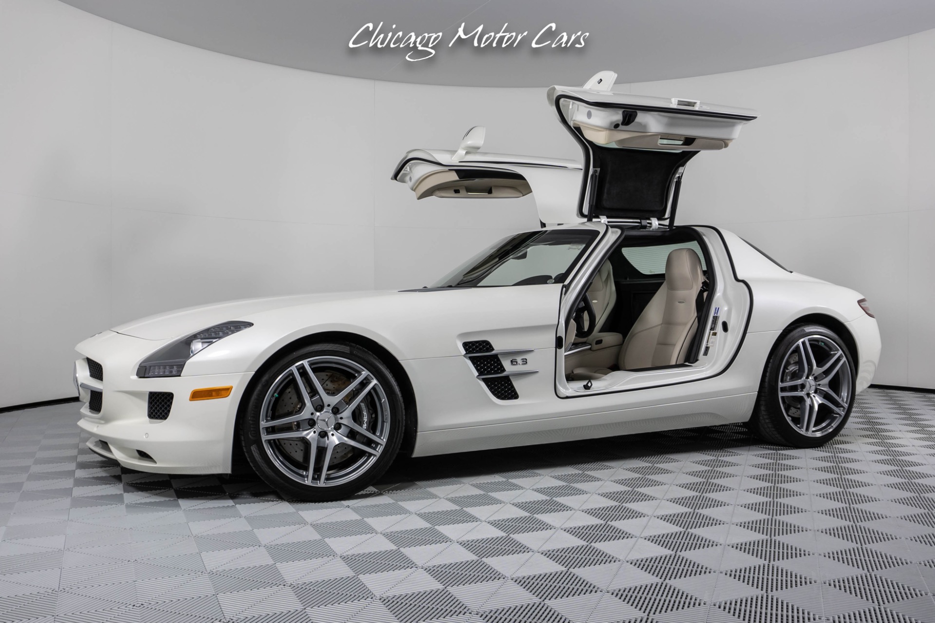 Used-2012-Mercedes-Benz-SLS-AMG-Designo-Mystic-White-Gullwing-Doors-Only-5k-Miles