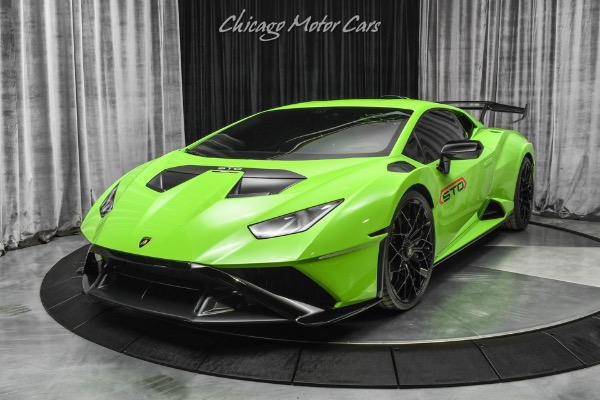 Used-2022-Lamborghini-Huracan-LP640-2-STO-Coupe-Upgraded-Titanium-Exhaust-Sport-Seats-Only-1311-Miles