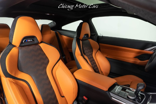 Used-2022-BMW-M4-Competition-Orange-Interior-M-Sport-Seats-Front-PPF-Low-Miles-Loaded