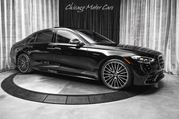 Used-2023-Mercedes-Benz-S500-4Matic-Sedan-AMG-Line-Night-Pkg-AMG-V-Spoke-Wheels-Only-12-Miles