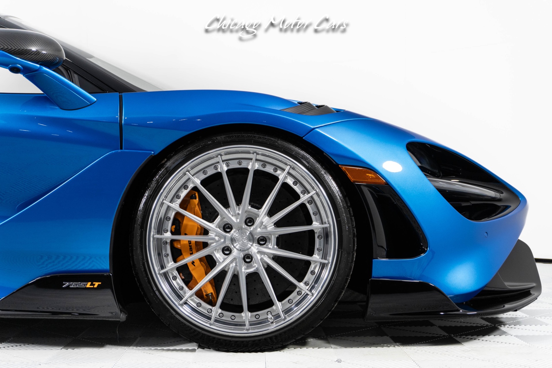 Used-2022-McLaren-765LT-Spider-Huge-MSRP-1-of-1-MSO-Celerium-Blue-Anrky-Wheels-Only-1600-Miles