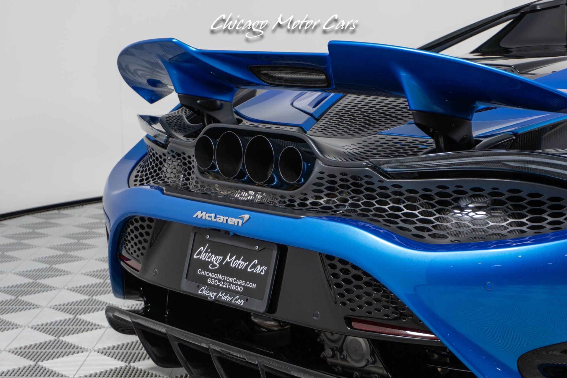 Used-2022-McLaren-765LT-Spider-Huge-MSRP-1-of-1-MSO-Celerium-Blue-Anrky-Wheels-Only-1600-Miles