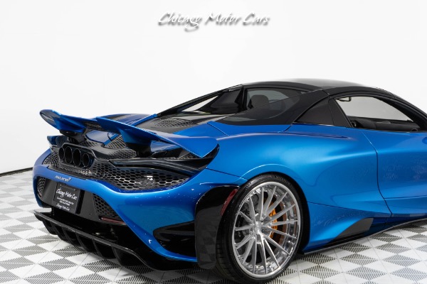 Used-2022-McLaren-765LT-Spider-Huge-MSRP-1-of-1-MSO-Celerium-Blue-Anrky-Wheels-Only-1600-Miles