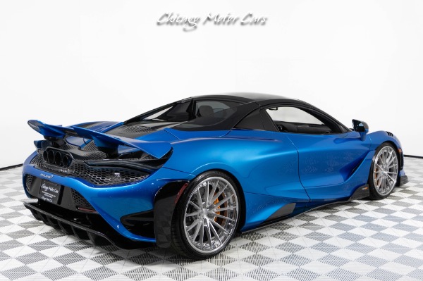 Used-2022-McLaren-765LT-Spider-Huge-MSRP-1-of-1-MSO-Celerium-Blue-Anrky-Wheels-Only-1600-Miles