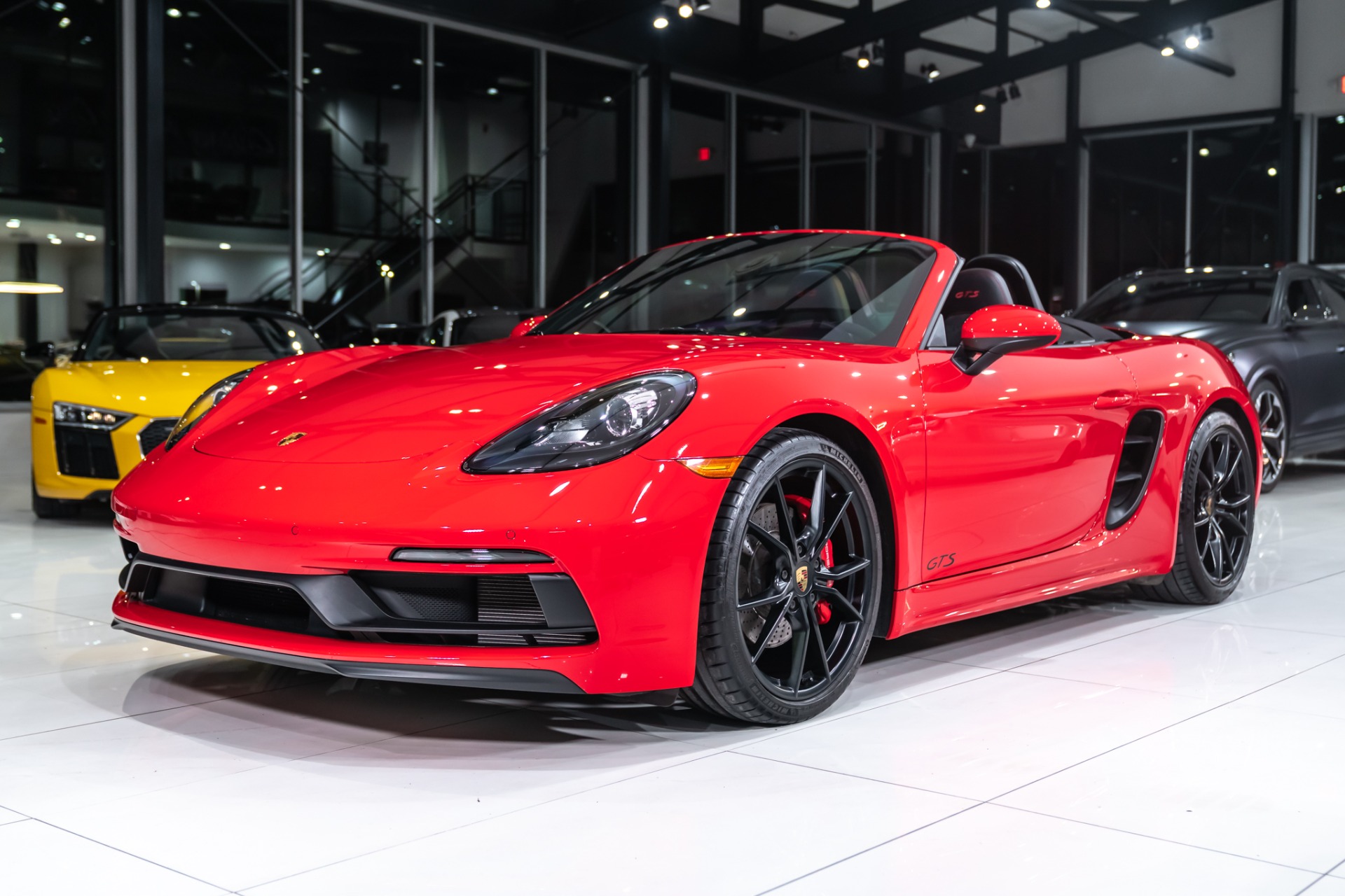 Used 2019 Porsche 718 Boxster GTS Convertible Guards Red! GTS 