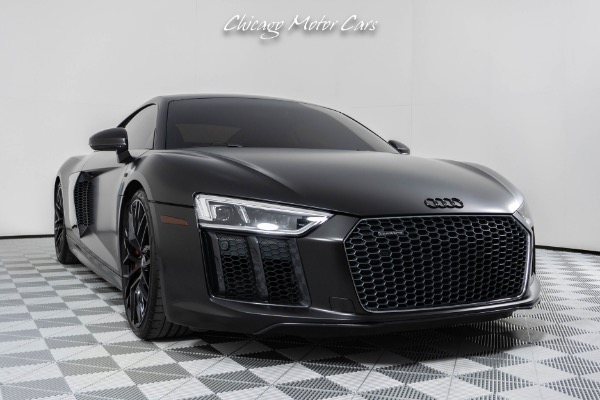 Used-2017-Audi-R8-52-quattro-V10-CUSTOM-EXHAUST-BANG---OLUSFEN-FULL-SATIN-BLACK-WRAP