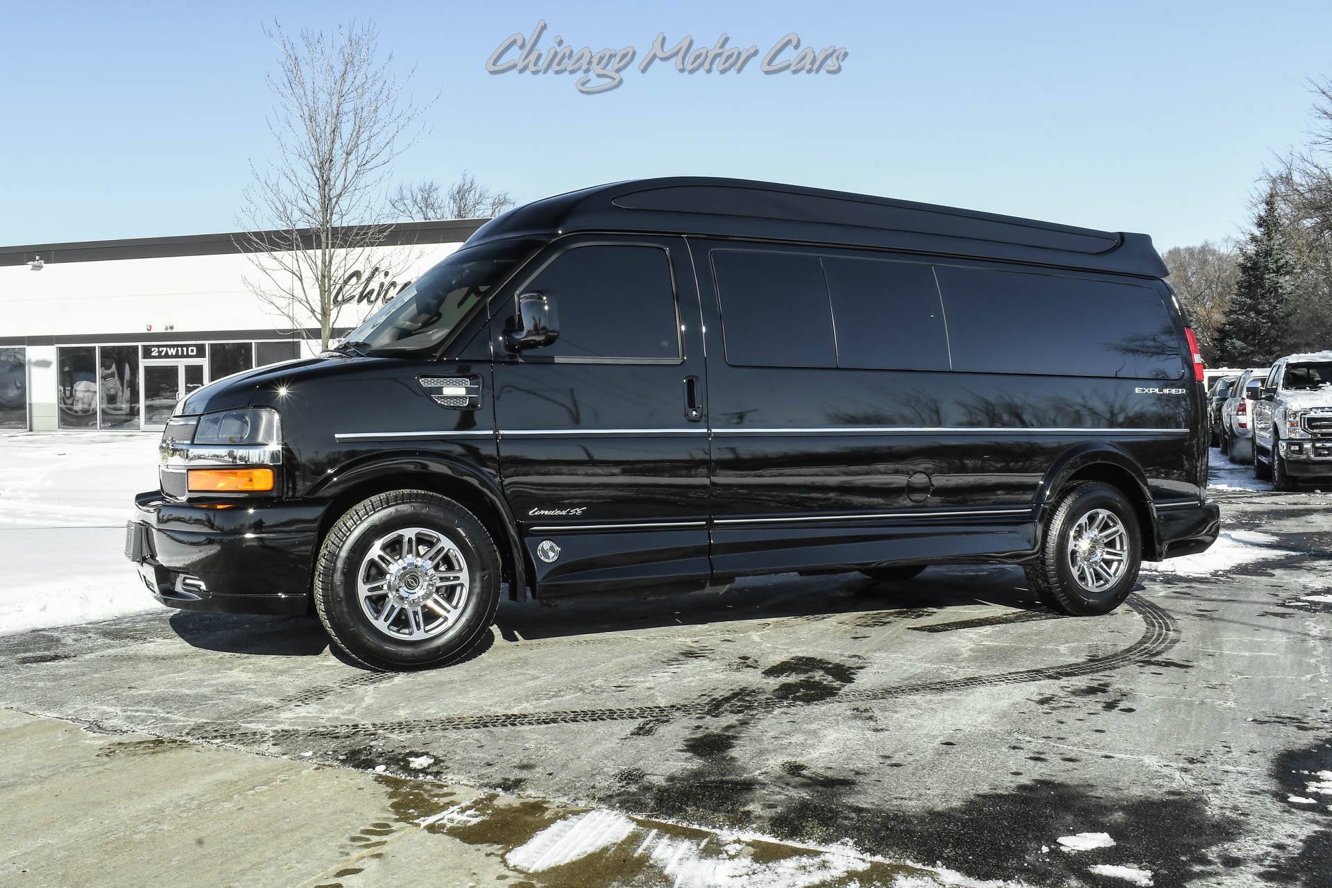 Used 2021 Chevrolet Express 2500 EXPLORER 9 PASSENGER CONVERSION VAN LOW MILES For Sale Sold Chicago Motor Cars Stock 19497D