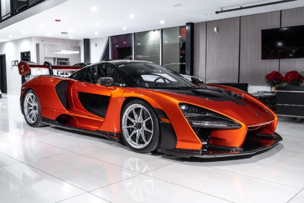 Used 2019 McLaren Senna Coupe #410 of 500! Volcano Orange! Visible ...