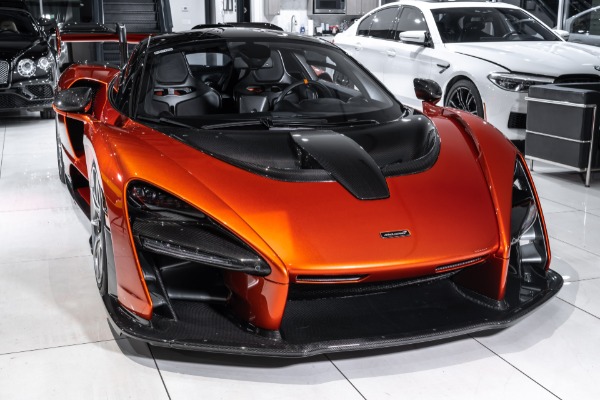 Used 2019 McLaren Senna Coupe #410 of 500! Volcano Orange! Visible ...