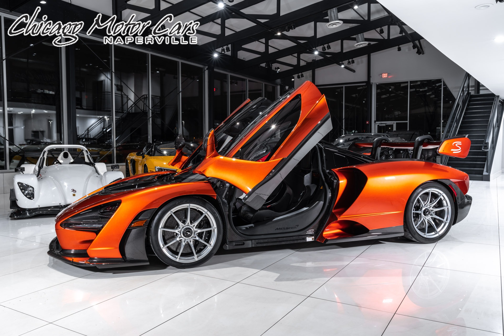 Used 2019 McLaren Senna Coupe 410 of 500 Volcano Orange Visible