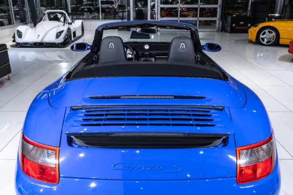 Used-2007-Porsche-911-Carrera-S-Convertible-997-PTS-Maritime-Blue-Sport-Exhaust-6-Speed-Manual