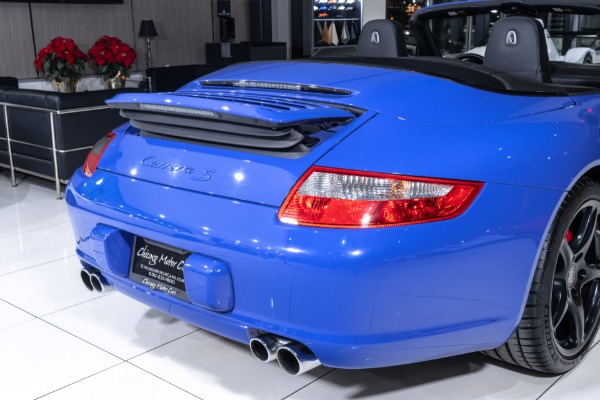 Used-2007-Porsche-911-Carrera-S-Convertible-997-PTS-Maritime-Blue-Sport-Exhaust-6-Speed-Manual