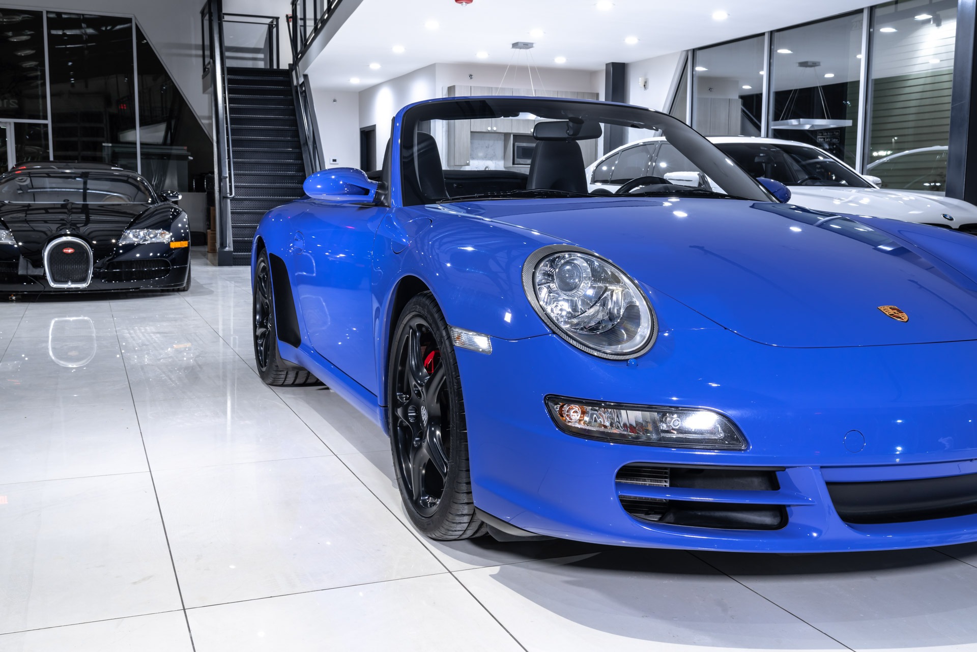 Used-2007-Porsche-911-Carrera-S-Convertible-997-PTS-Maritime-Blue-Sport-Exhaust-6-Speed-Manual