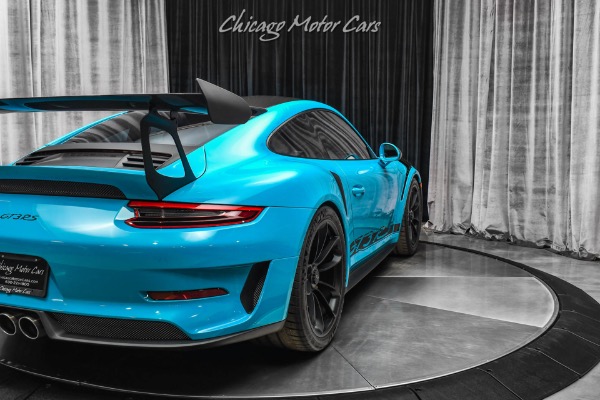 Used 2019 Porsche 911 Gt3 Rs Weissach Pkg! Miami Blue! Front Lift! Tons 